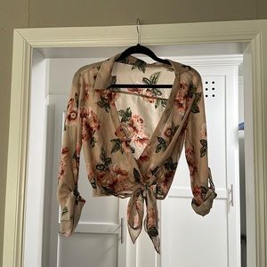 Floral blouse